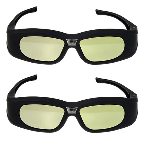 2X 3D Active Rechargeable Shutter DLP Link Projector Glasses for BenQ
