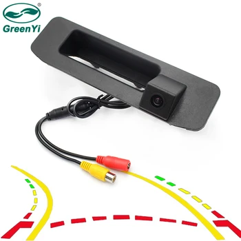 

GreenYi Car Trunk Handle Rear View Trajectory Camera for Mercedes Benz ML GLA GLC GLE A180 A200 A260 Night Vision