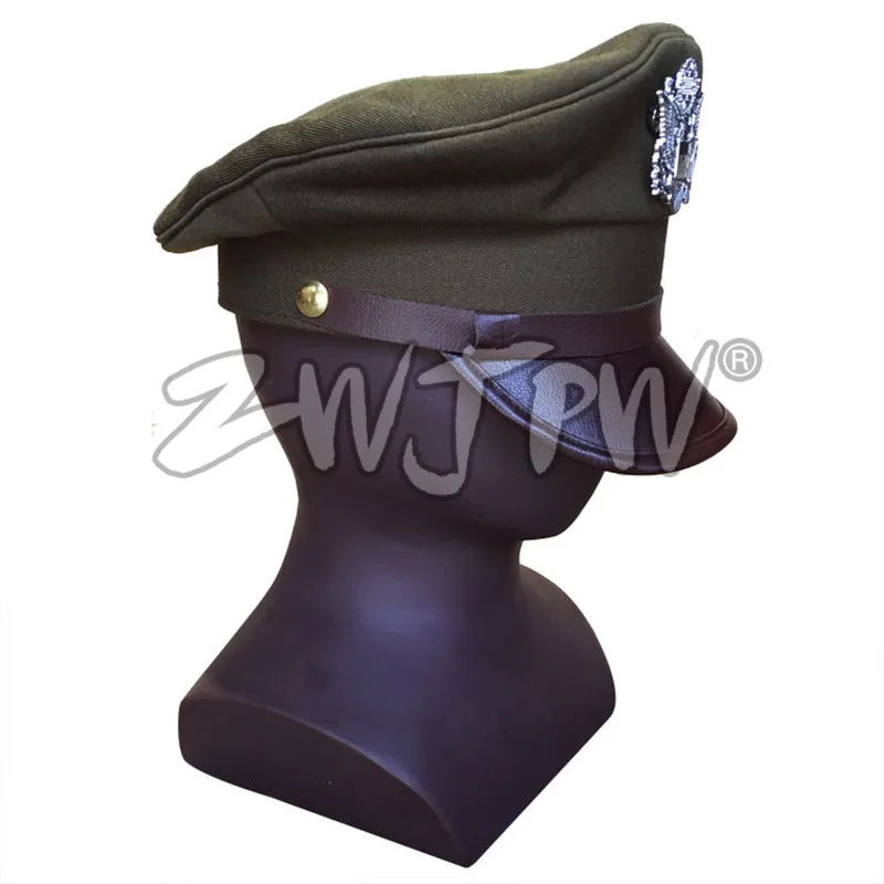 

WWII WW2 US AirR Force AAF Officer Cap With Hat Silver Color Badge CN/401101