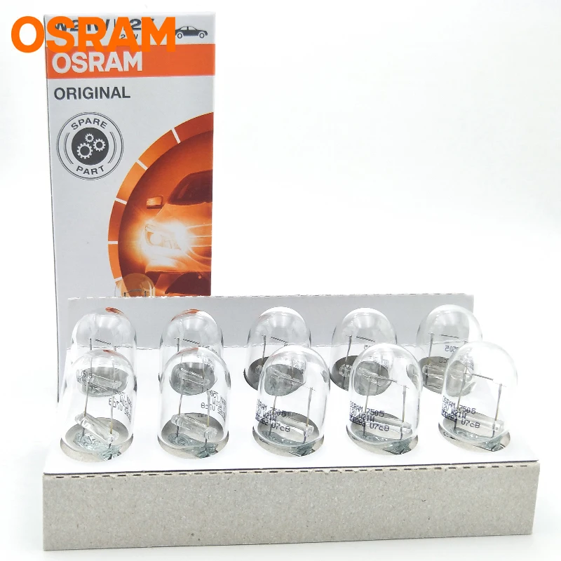 Вспомогательный автомобильный светильник OSRAM 10 шт. вспомогательная лампа T20