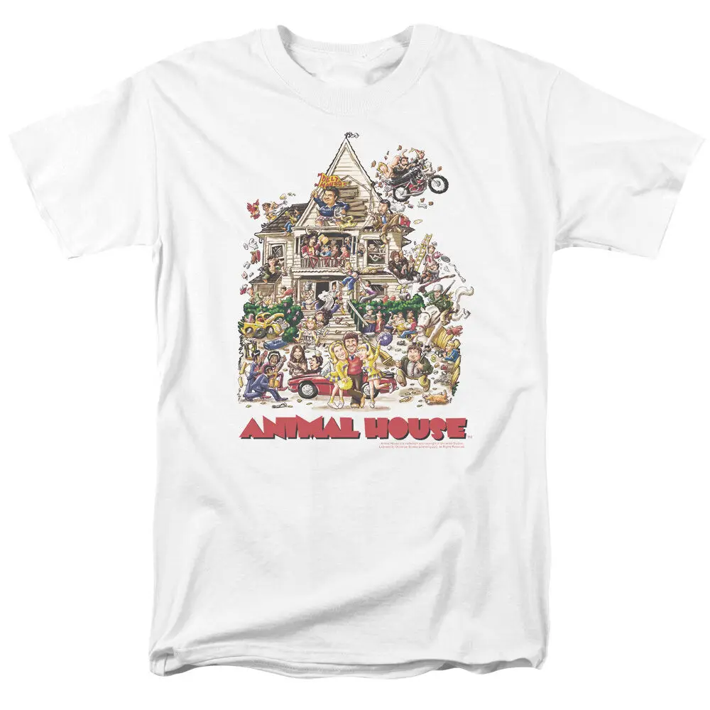

Animal House Movie Poster Art Licensed Adult T-Shirt 2019 Fashion Brand Men'S Tops Street Wear T-Shirt