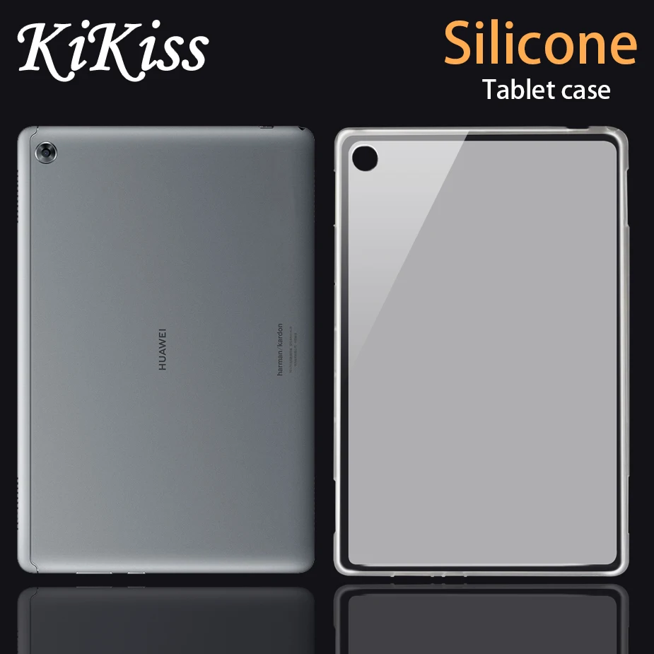 

KiKiss Silicone Case For Huawei MediaPad M6/ M5 Lite Pro 8.4 10.8/Media Pad M2 M3 Lite 7.0 10.1/M2 C5 8.0 10.0 Tablet Cover Case