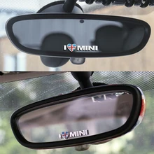 Юнион Джек Металл я люблю мини-наклейка эмблема наклейки для Mini Cooper земляк Clubman F55 F56 R55 R56 R60 F60 автомобильные аксессуары