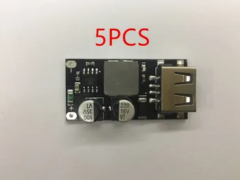 

5PCS QC3.0 USB DC-DC Buck Converter Charging Step Down Module 6-32V 9V 12V 24V to Fast Quick Charger Circuit Board 3V 5V 12V