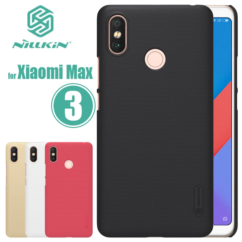 Суперматовый чехол Nillkin для Xiaomi Max 3 Жесткий ПК накладка Mi Pro Nilkin|nillkin super frosted|nillkin