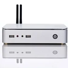 Hd-h118 алюминиевый htpc компьютерный чехол itx компьютерный чехол Мини Компьютерный чехол 1037u материнская плата