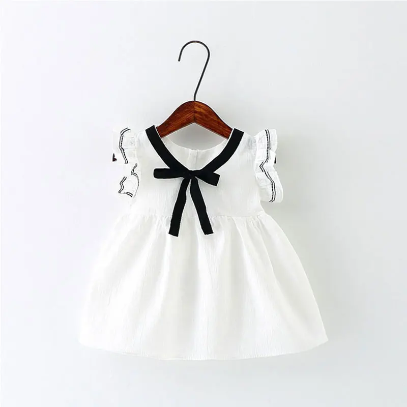 Новинка; летнее платье-пачка для маленьких девочек; праздничные платья для новорожденных; платье принцессы; свадебный наряд; одежда - Цвет: white dresses girl