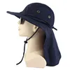 Summer Sun Hat Bucket Men Women Boonie Hat with Neck Flap Outdoor UV Protection Large Wide Brim Hiking Fishing Mesh Breathable ► Photo 2/6