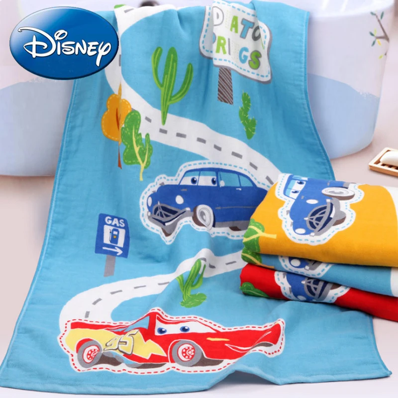 

Disney Cartoon Car Kids Bath Towel Soft Cotton Baby Girls Boy Beach Cloak Rectangle Towel For Infant Toddler Washcloth Wipe
