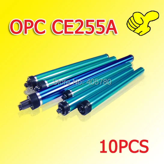 wholesale 10pcs CE255A opc drum compatible for hp printer HP P3010 3015 freeshipping 