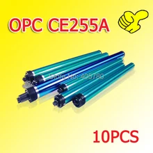 wholesale 10pcs CE255A opc drum compatible for hp printer HP P3010/3015 freeshipping+