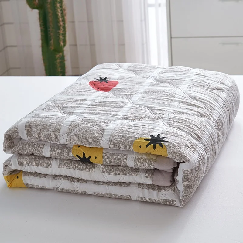 

Water-washed Cotton Quilt In Summer Air-conditioned Quilt In Summer Cool Quilt In Spring And Autumn Dormitory Single Student In