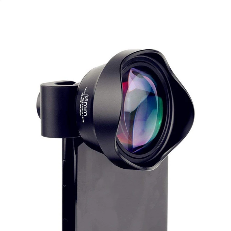 

Retail Camera Lens for iPhone,Anamorphic Lens,Macro Lens 105mm Telephoto Lens Cell Phone Lens for iphone 8/7/6s/6 plus