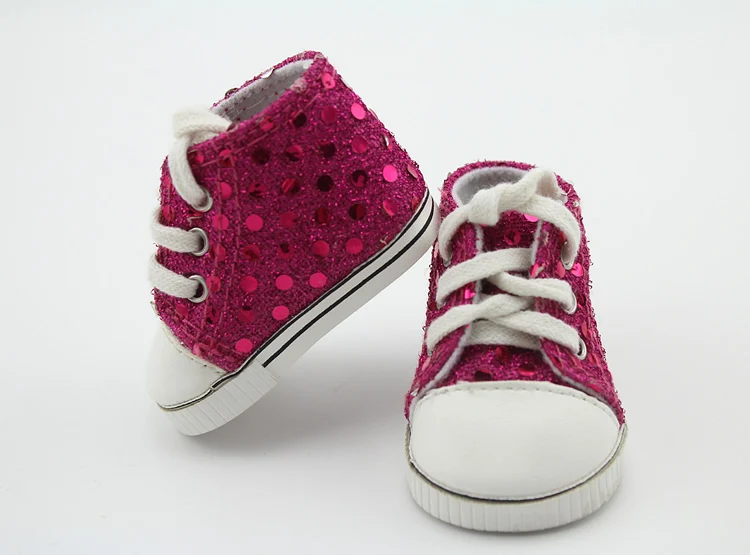 Pink Shining Tennis Doll Shoes For American Girl Doll American Girl Doll accessories