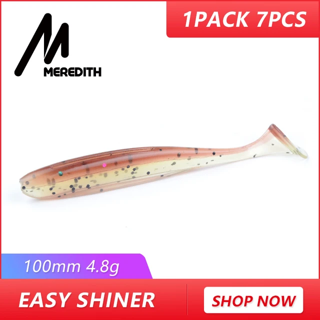 Best Price Meredith Easy Shiner Classic Soft Lures 10cm /4.8g 7pcs/lot Swimbaits Artificial Bait Silicone Lure Fishing Tackle Fishing Lures Best Price Meredith Easy Shiner Classic Soft Lures 10cm /4.8g 7pcs/lot Swimbaits Artificial Bait Silicone Lure Fishing Tackle Fishing Lures