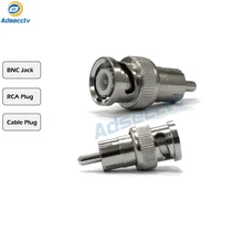 Best Offers BNC Male to RCA Male Coax BNC Connector Adapter Cable Plug for cctv camera 20pcs/lot Best Offers BNC Male to RCA Male Coax BNC Connector Adapter Cable Plug for cctv camera 20pcs/lot