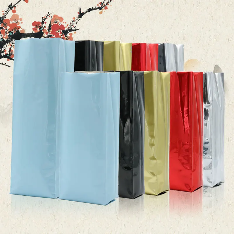 

10pcs half pound Lamination PET/VMPET/PE bag dried food packaging bag center seal storage bag