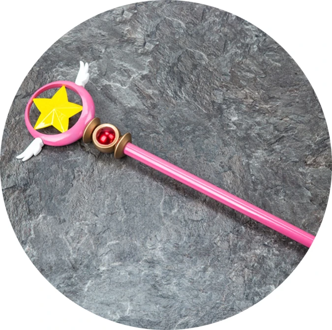 Anime Card Captor Sakura Kinomoto Bird Cane Magic Wand Stick Gift Cosplay Props