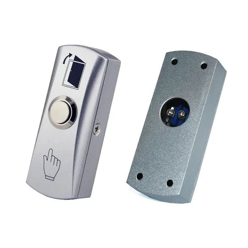 

Exit button for Access control aluminum alloy With the Bottom Box Dimensions: 80Lx30Wx23H(mm) ,min:1pcs