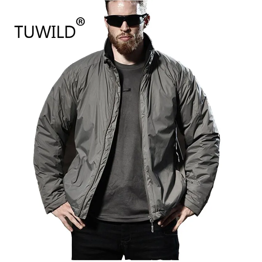

Winter men's outdoor tactical jacket heat reflection telescopic warm thick windbreaker hunting mountaineering waterproof jacket