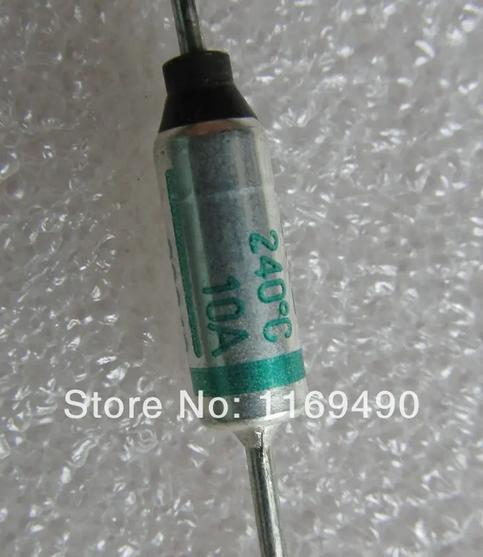 

10pcs SEFUSE Thermal Cutoffs SF240E Thermal Fuse 240 C TF Cutoff 10A 250V New Free shipping
