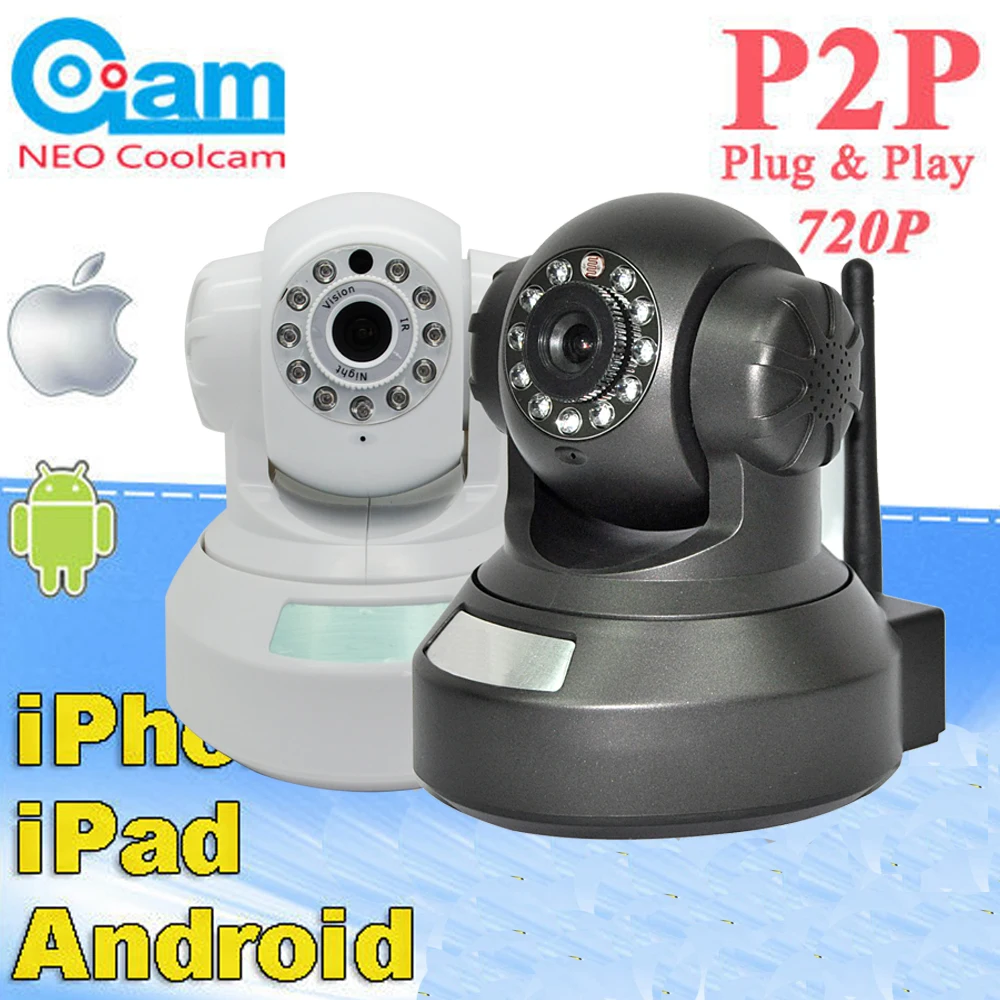 Owlcat 720P Security Wireless Network CCTV wifi ip camera Megapixel HD TF Card slot Two-way audio Pan Tilt IR Cut Night Vision 720p hd ip camera wireless wifi pan tilt two way audio p2p ir cut onvif cloud night vision micro sd card security cctv camera