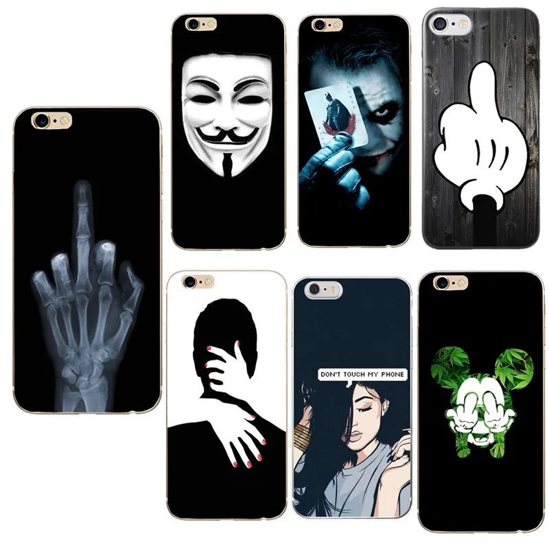 Fashion Girl Soft TPU FOR iPhone 5 5S SE 6 6S 7 8 Plus Case Cover FOR Funda iPhone 6 Case FOR Coque iPhone 5S Case FOR iPhone 7
