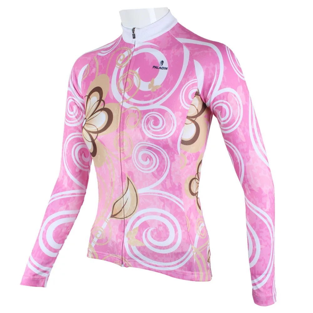New professional university cycling jerseys for students girls pink