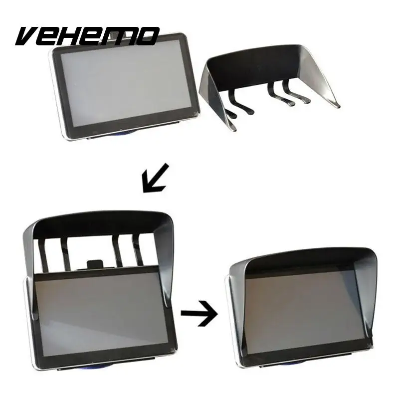 

Vehemo 5 Inch Auto Car GPS Navigator Sun Shade Sunshade Visor Anti Glare Universal