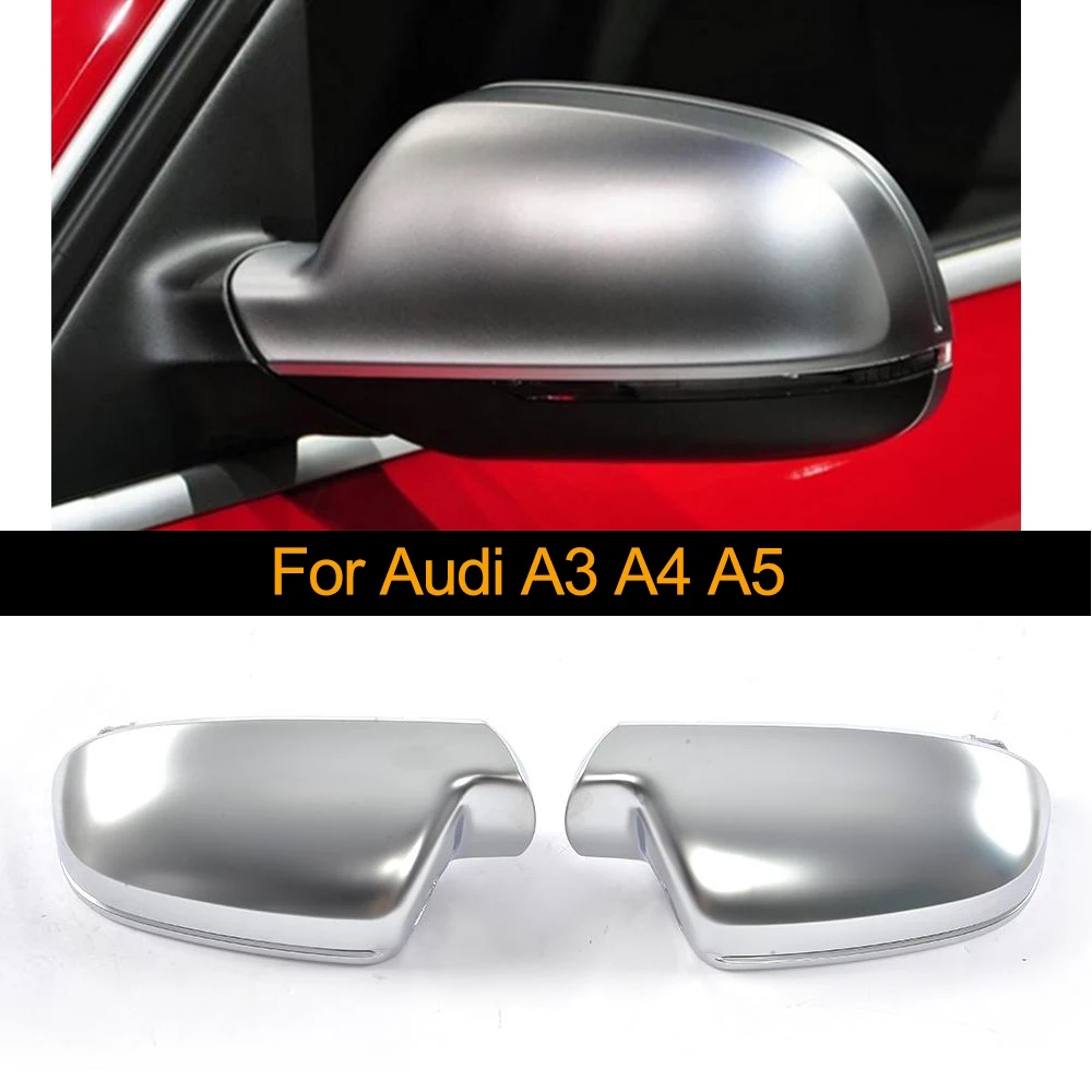 Buy ABS Chrome Car Side Rearview Mirror Cover Cap for