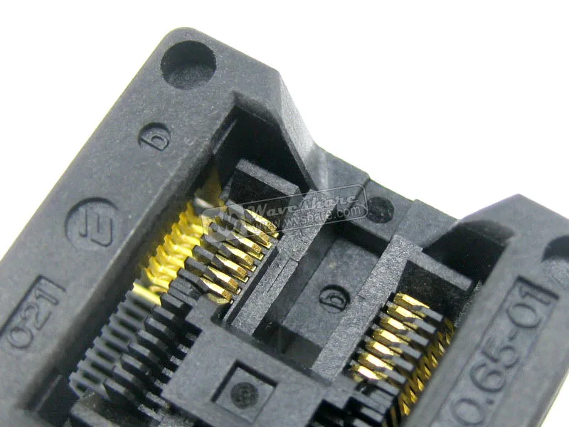 SSOP14 TSSOP14 ots-14(34)-0.65-01 Enplas IC Тесты burn-в гнездо адаптера Программирование 0.65 мм Шаг 5.3 мм Ширина