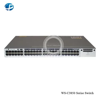 

C isco Catalyst WS-C3850-24T-E enterprise level switch, Rack-mountable - 1U 24 x 10/100/1000 port Ethernet Switch
