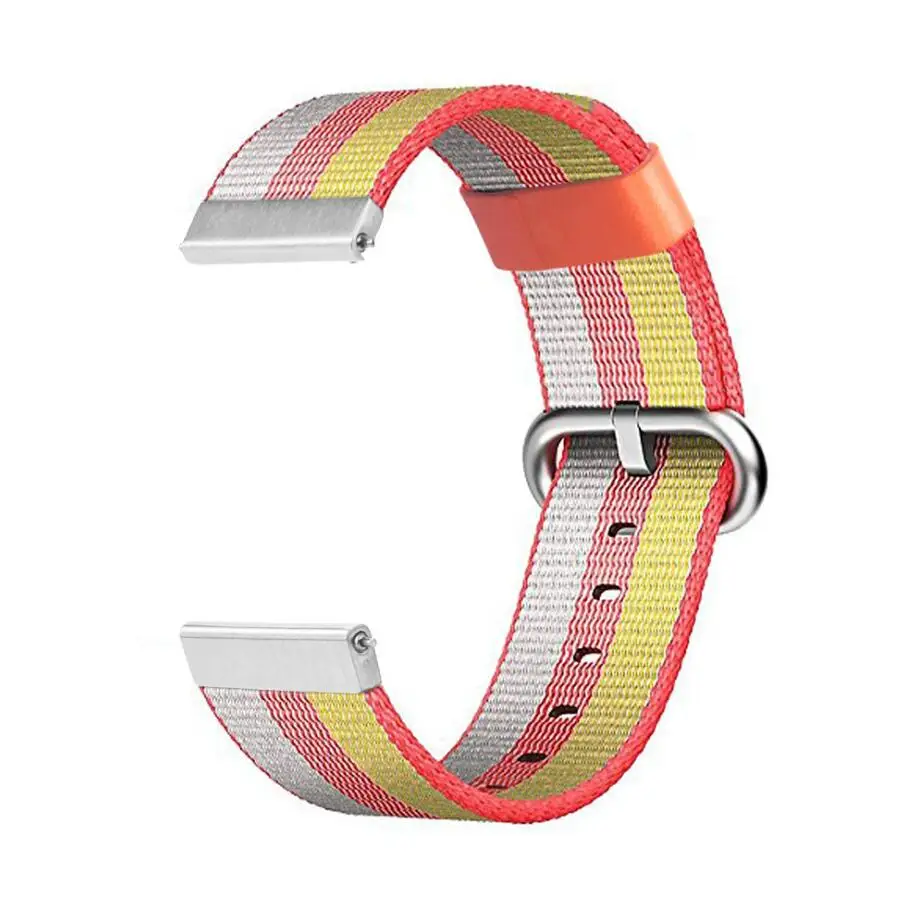 KINGBEIKE 8 Colors 20mm Width Sport Nylon Strap Metal Buckle Watchband For Samsung Gear S2 Band Classic Strap KINGBEIKE 8 Colors 20mm Width Sport Nylon Strap Metal Buckle Watchband For Samsung Gear S2 Band Classic Strap