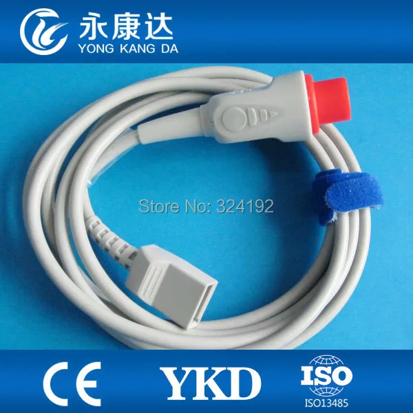 

IBP adapter cable Compatible for Spacelabs Goldway 6PIN with Utah Transducer