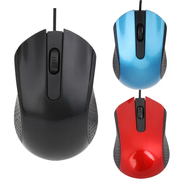 Best Offers Professional New Portable 3D Optical USB Wired Mouse Mice 1600 DPI Ergonomic Gaming Computer Mouse For Desktop Laptop PC
