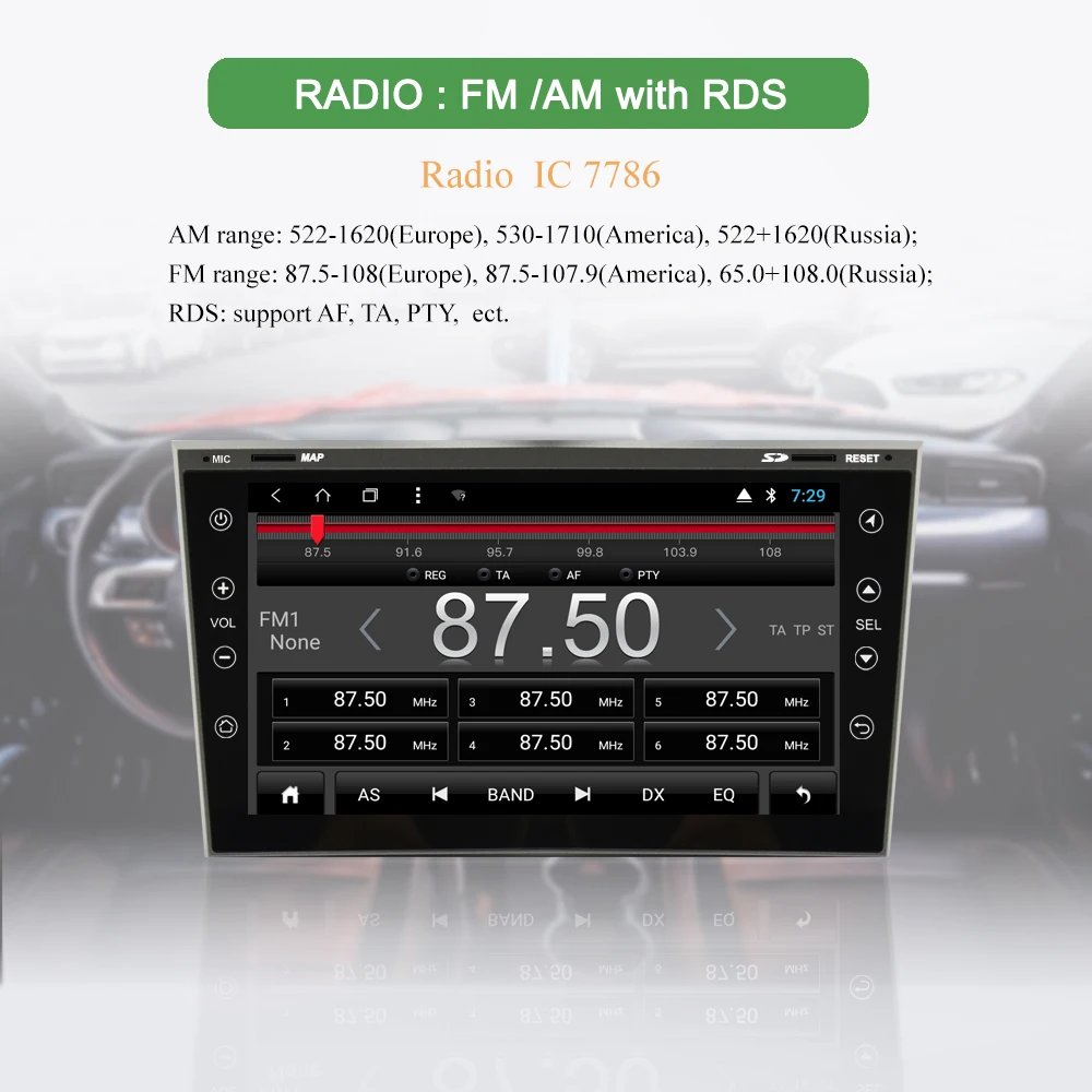 Flash Deal Bonroad 2Din Android Car multimedia player stereo receiver For Opel Astra Antara Zafira Corsa Radio Video GPS Navigation 3