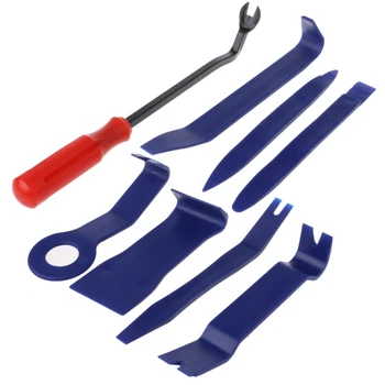 

8 Pcs Auto Universal Trim Removal Tool Car Dash Radio Door Clip Panel Trim Kits