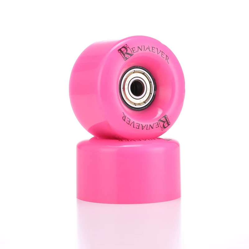 الأسطوانة عالية انتعاش عجلات 89a 58 مللي متر * 34 مللي متر الأبيض ، النبيذ الأحمر ، الأسود ، الوردي عجلات ، مع الصلب محامل 9 (مجموعة من 4)