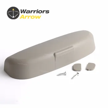 

Universal Car Front Roof Mount Sunglasses Holder Storage Box Eyeglass Case Gray