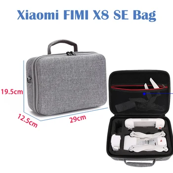 

Fimi X8 SE Drone Bags EVA Hard Storage Case For Xiaomi Fimi X8 SE RC Quadcopter Carrying Portable Bag Protect Accessories