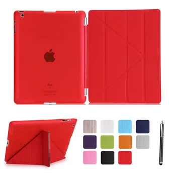 

XSKEMP Ultra Slim Smart Flip Stand Leather Cover Case For iPad Pro 9.7 2016 A1673 A1674 A1675 Shockproof Fold Tablet Hard Shell