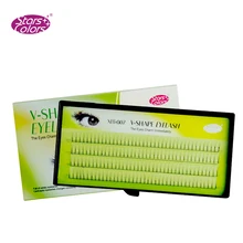 Высокое качество Форма V покрытие для ресниц ресницы разрывы естественный макияж мягкий накладные ресницы, норка 2D тонкой и перо светящиеся накладные ресницы