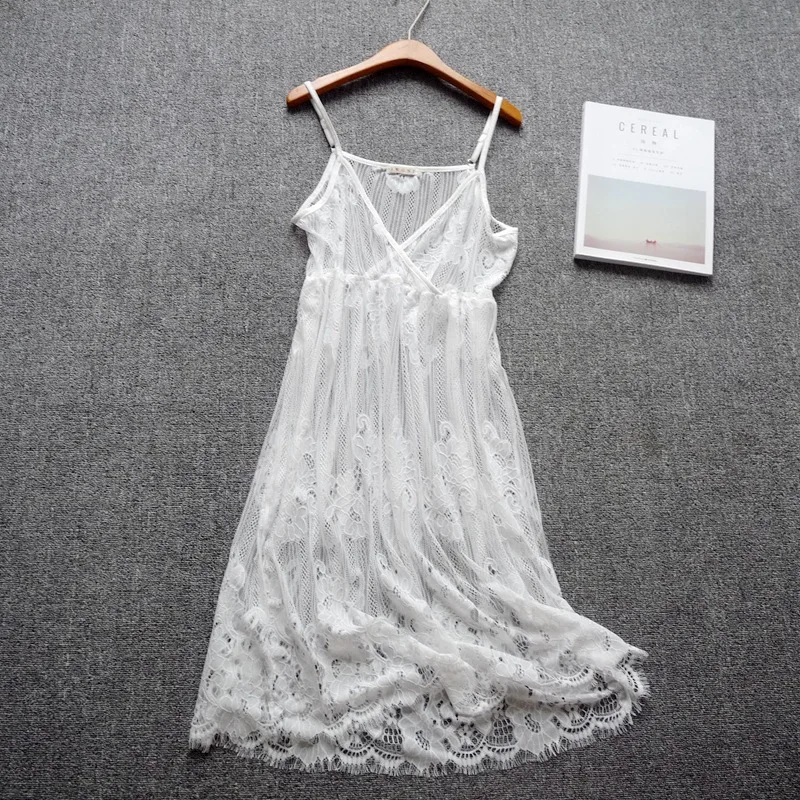 

Silk Slip Lace Petticoat Woman Petticoat Slip Transparent 9839