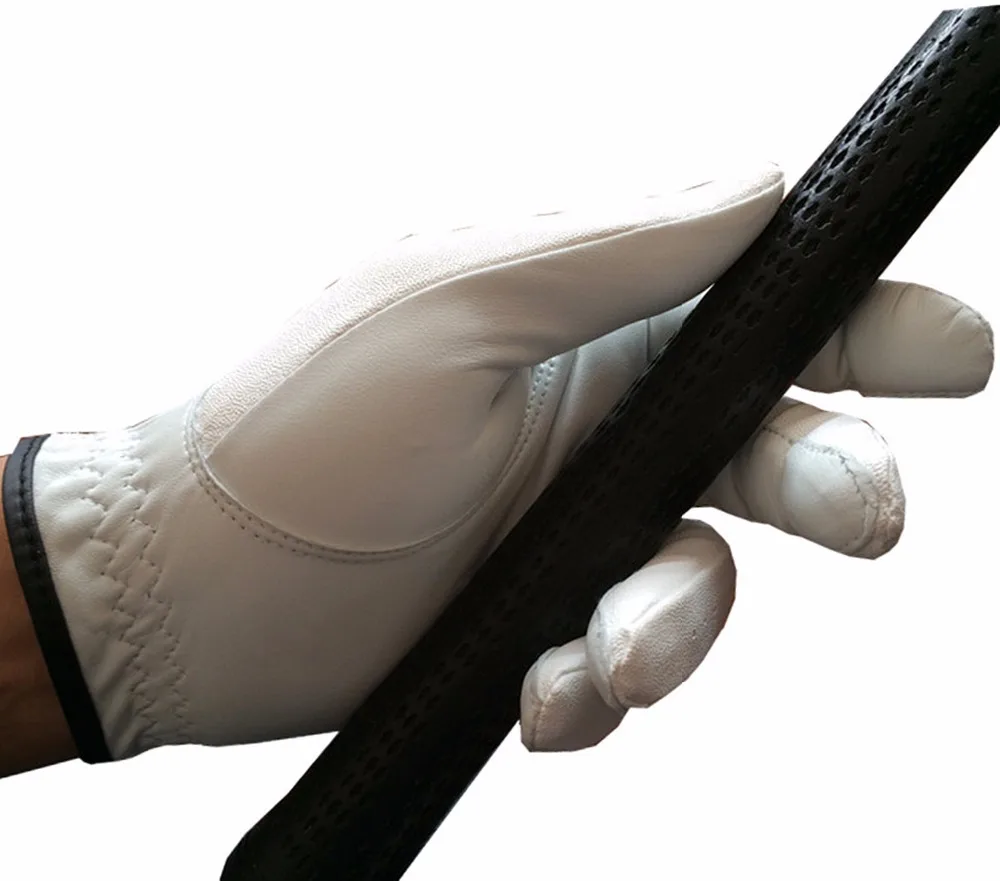 Универсальные перчатки для гольфа, кожа, левая и правая рука, мужские, дышащие, удобные, 1 шт., мягкая искусственная кожа, Нескользящие, подходят для размеров s m l ML XL