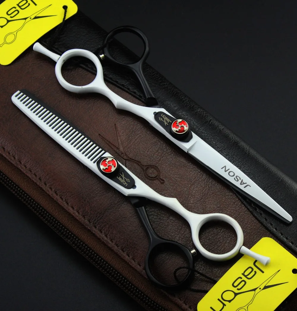 325 6'' Brand Jason TOP GRADE Hairdressing Scissors JP 440C