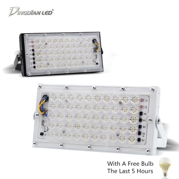 

50W FloodLights Perfect Power Outdoor Lighting LED Flood Light AC220V LED Waterproof Cold White Search Lighting IP66 Spotlight