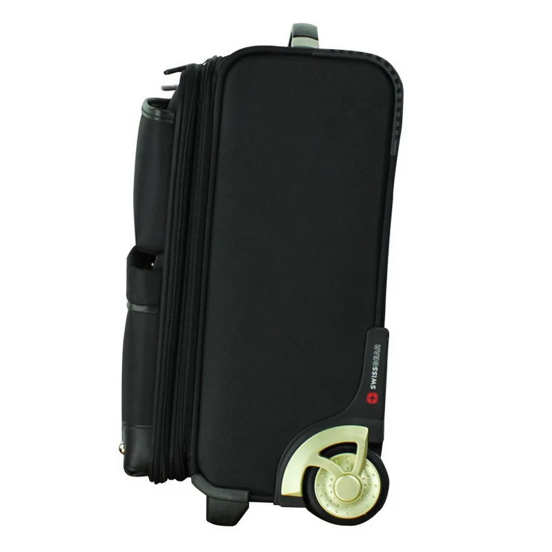 LeTrend 16 бизнес Оксфорд путешествия многофункциональная багажная тележка для мужчин большой емкости путешествия фиксированные ролики прокатки багажа