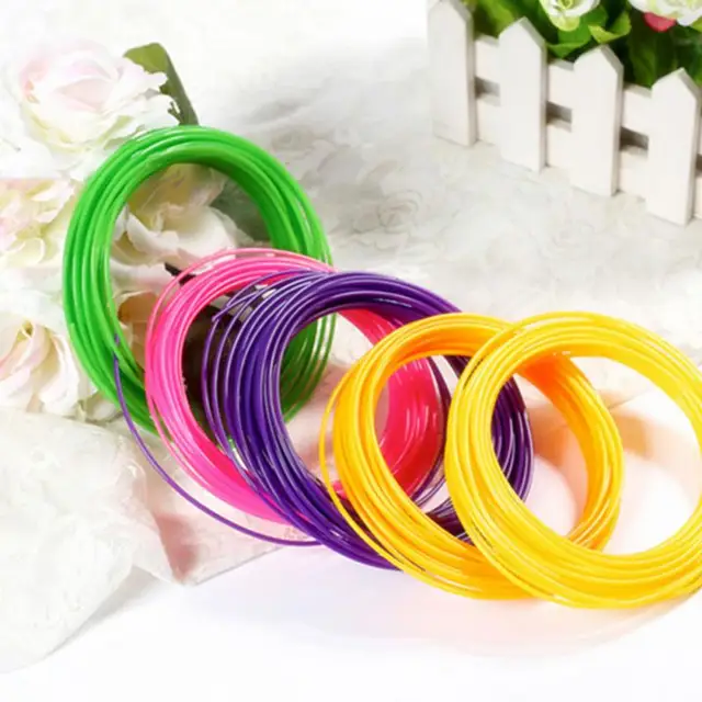Special Price 10 Rolls 10m 3D Printing Drawing Pen PLA/ABS Filament 1.75mm Printing Supplies Good Quality Drop Shipping
