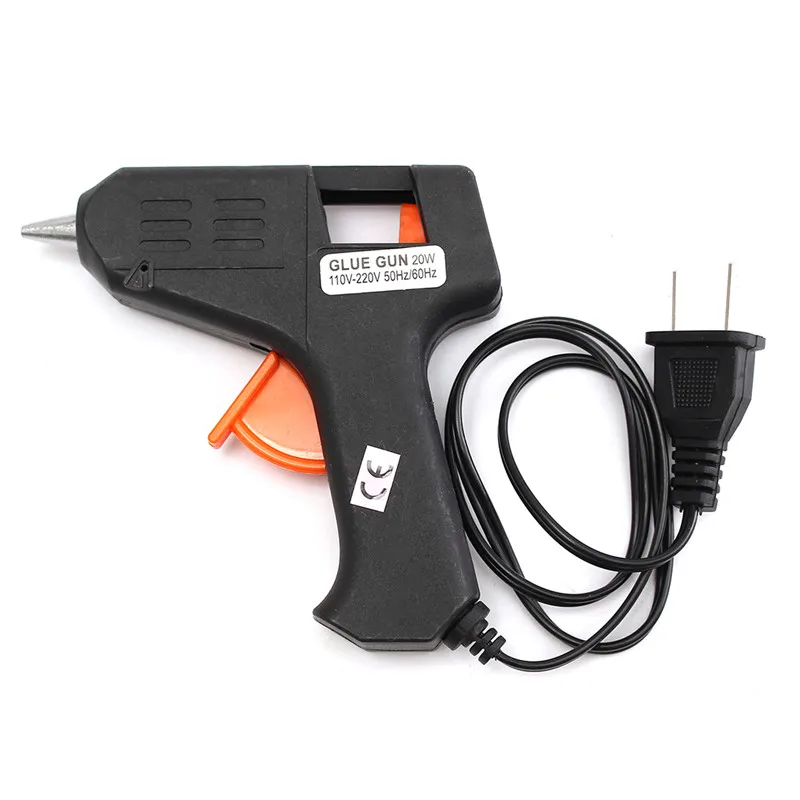 

Useful Art Craft Repair Tool 20W Electric Heating Hot Melt Glue Gun US Plug Trigger Art Repair Tool With Selling