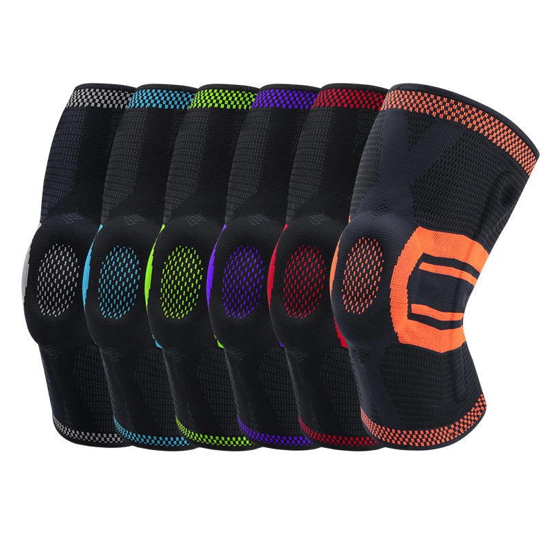 1pcs New Compression Knee Sleeve Best Knee Brace Pads Support Running Crossfit Basketball Workout Sports Kneepads